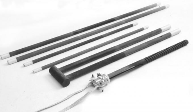 Carburo de silicio Sic Elementos de calefacción Ed Tipo Industrial Resistente al nitrógeno Rodas de carburo de silicio Sic Elementos de calefacción 0