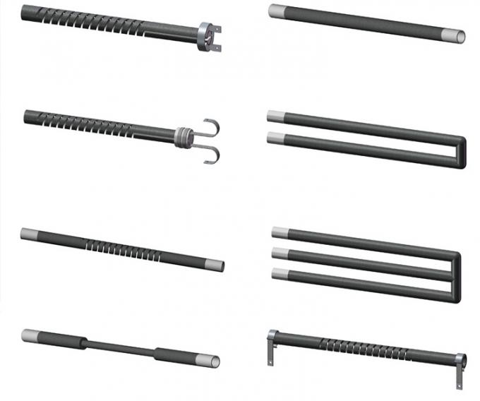 Calentador SiC El elemento de calefacción SiC Varilla de calefacción de carburo de silicio 2