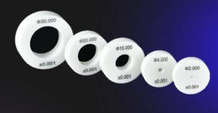 Medidor de anillo de cerámica