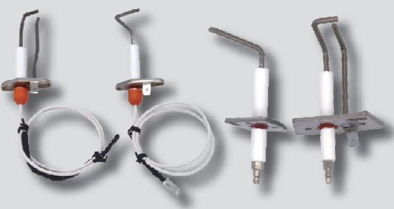 Piezas cerámicas para quemadores de combustión mixta