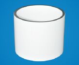 Alta resistencia a la tracción Baja tasa de fuga de helio Componente de cerámica metalizada Partes cerámicas industriales personalizables