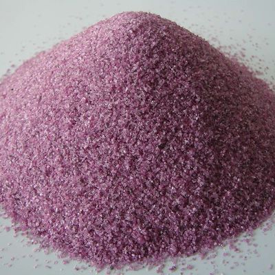 Óxido de aluminio rosado, PULIENDO TRASLAPANDO MOLER ANTIRRESBALADIZO de la FILTRACIÓN de las CAPAS de las LAMINAS de la PREPARACIÓN del METAL