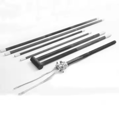 Elementos de calefacción de alta temperatura de carburo de silicio Rod SiC Calentador para muffle de laboratorio o horno de tubo