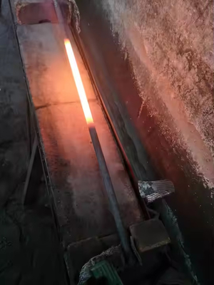 China SiC elemento de calefacción hecho por carburo de silicio de alta pureza tamaño hecho a medida