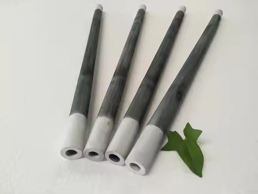 Carburo de silicio Sic Elementos de calefacción Ed Tipo Industrial Resistente al nitrógeno Rodas de carburo de silicio Sic Elementos de calefacción