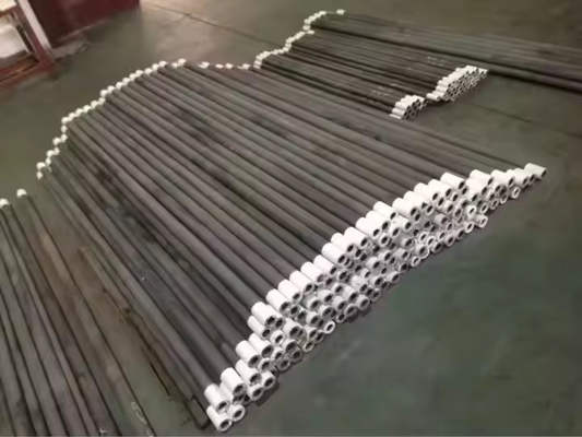 Carburo de silicio Sic Elementos de calefacción Ed Tipo Industrial Resistente al nitrógeno Rodas de carburo de silicio Sic Elementos de calefacción