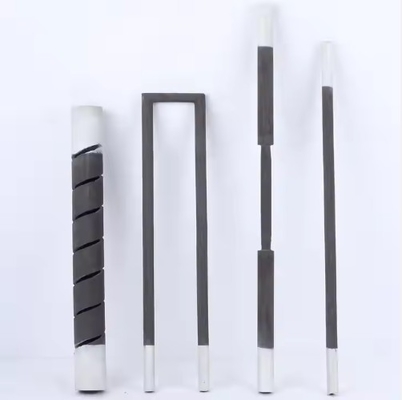 Elements de calefacción de carburo de silicio de 1600 ° C para hornos eléctricos