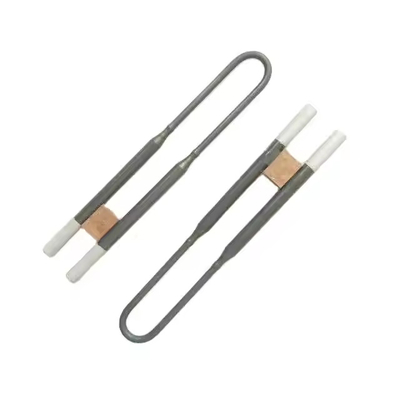 Elementos de calefacción de varillas de silicio molibdeno de alta tracción de 1800 grados para hornos de muffle