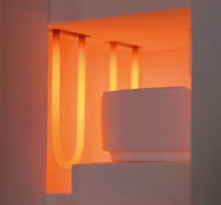 1800°C Horno de muffle Calidad de silicio MoSi2 Varillas de molibdeno Elemento de calefacción para horno de fusión de acero