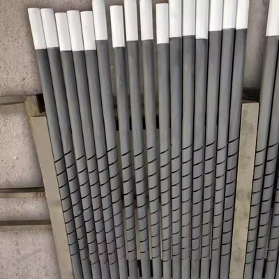 1600C Rod de carburo de silicio / Sic Elementos de calefacción para la industria electrónica