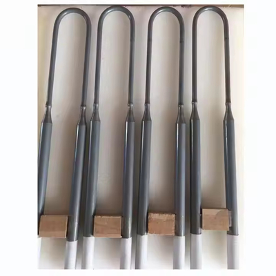 1800C Alta temperatura en forma de U Mosi2 elemento térmico para horno de muffle