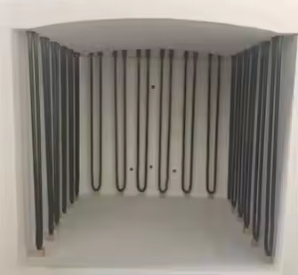 1800C Alta temperatura en forma de U Mosi2 elemento térmico para horno de muffle