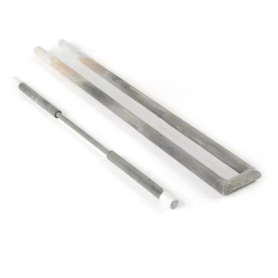 Elementos de calefacción de alta temperatura Sic, 1300 ° C. Varilla de carburo de silicio