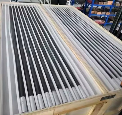 Elementos de calefacción de carburo de silicio Horno industrial Sic Calentador para refractario