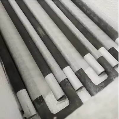 U Forma de alta temperatura espiral de carburo de silicio elementos eléctricos de calefacción Sic Calentador para horno 1400°C