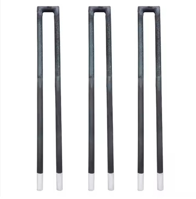 U Forma de alta temperatura espiral de carburo de silicio elementos eléctricos de calefacción Sic Calentador para horno 1400°C