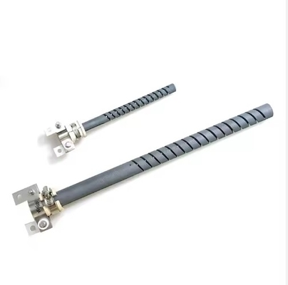 1625°C Elemento de calefacción de doble espiral tipo SGR Sic para varios hornos