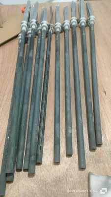 SiC Elementos de calefacción cerámicos eléctricos Sic Calentador para horno de vidrio