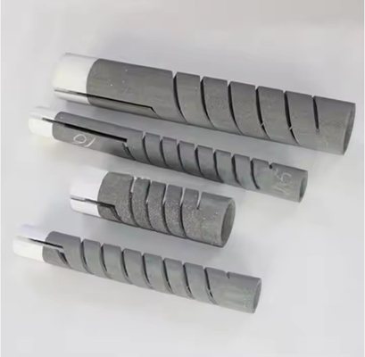 El elemento de calefacción del horno de calentamiento de carburo de silicio sic de doble espiral de tipo SCR