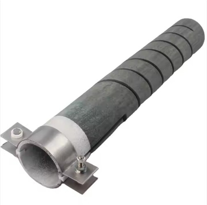El elemento de calefacción del horno de calentamiento de carburo de silicio sic de doble espiral de tipo SCR