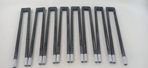 Elemento de calefacción de carburo de silicio de alta temperatura de tornillo para horno