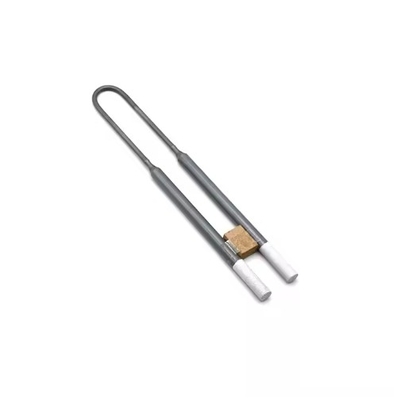 Fuego de alta temperatura tipo U Molibdeno Mosi2 elemento de calefacción para horno de laboratorio hasta 1800C