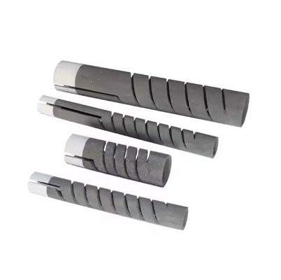 1500~1625°C Elemento Sic doble espiral Resistencia a altas temperaturas Elemento de calentamiento de carburo de silicio para horno