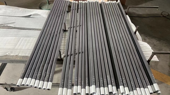 1200C Rod de carburo de silicio / Sic Elementos de calefacción para la industria electrónica