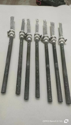 1625°C Elementos de calefacción de carburo de silicio de tipo Scr Sic para la planta de muffles Sic