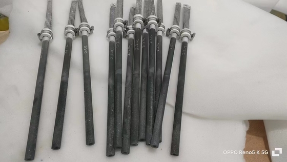 1625°C Elemento de calefacción de doble espiral tipo SGR Sic para varios hornos
