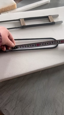 1700°C Mosi2 U Elementos eléctricos de calefacción para hornos de muffles