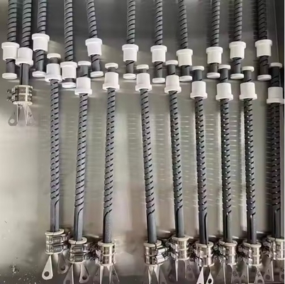 1625~1650°C Temperatura alta Sic Pipe cerámico de elementos de calefacción para horno de horno