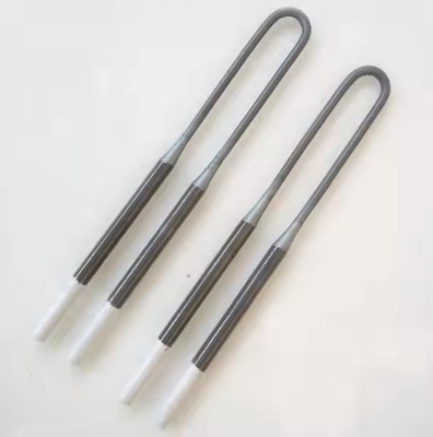 1800 grados de silicio de molibdeno varillas MoSi2 elemento de calefacción para el horno de muffle