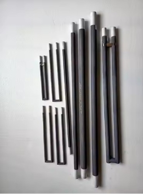 Nuevo horno de tubo eléctrico de 1400 ° C SiC Calentador de agua tipo U Dia20mm Elementos de calefacción