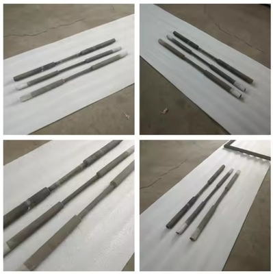 1500 °C Alta temperatura SiC elemento de calefacción Tipo DB Calentador de carbono de silicio para cerámica
