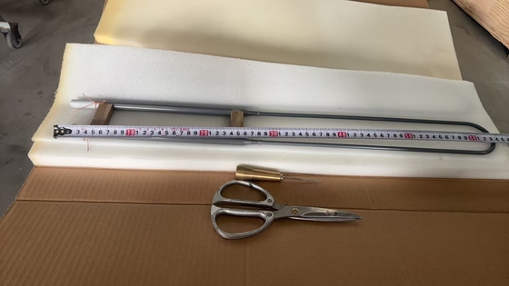 Fabrica profesional 1850 ° C MOSI2 elemento de calefacción en forma de U personalizado