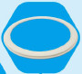 Anillo cerámico Collar Edge Anillo de enfoque Anillo de cámara Insertar Moer Anillo Liner Dep Anillo