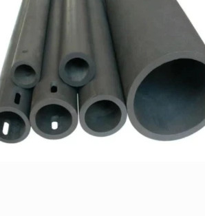 Tubo de elevación de nitruro de silicio Tubo de cerámica resistente a altas temperaturas para fundición de aluminio