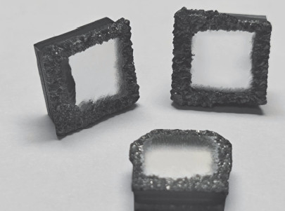 Piezas de cerámica industrial Diamantes cultivados Rosa Azul Amarillo