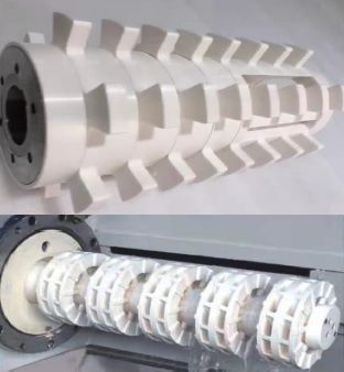 Piezas para molino de arena cerámico de proceso húmedo de fosfato de hierro y litio