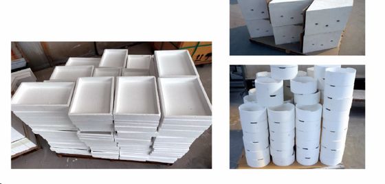 Piezas cerámicas de mullita para hornos de alta temperatura
