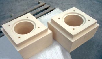 Los ladrillos de silicato de circón para hornos de fusión de vidrio