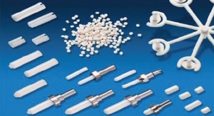 Serie de piezas estructurales cerámicas