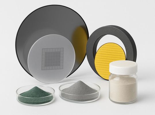 Polvo de relleno de partículas grandes de nitruro de aluminio