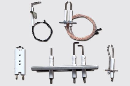 Serie de electrodos de encendido para parrillas de gas