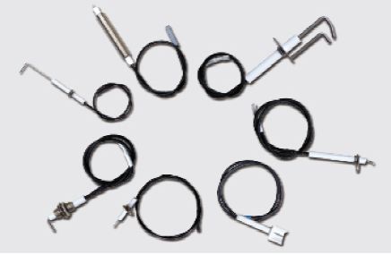 Serie de electrodos de encendido para parrillas de gas