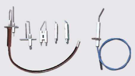 Serie de electrodos de encendido para parrillas de gas