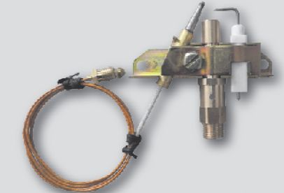 Serie de dispositivos de protección contra deficiencia de oxígeno y conjunto de llama piloto