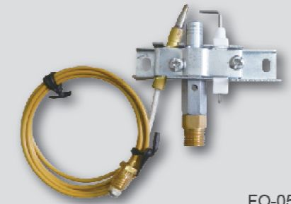 Serie de dispositivos de protección contra deficiencia de oxígeno y conjunto de llama piloto