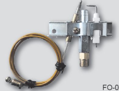 Serie de dispositivos de protección contra deficiencia de oxígeno y conjunto de llama piloto